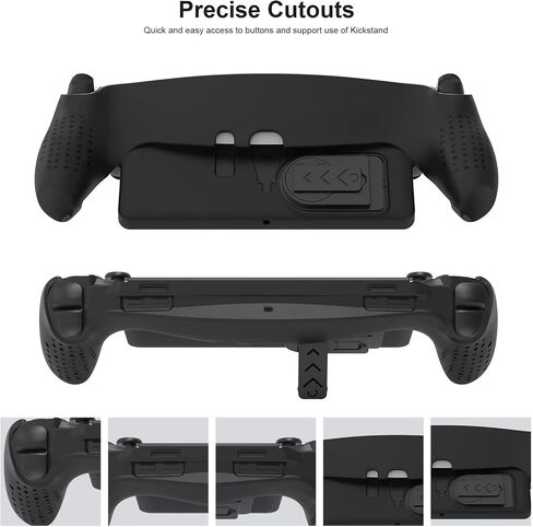 حافظة WUXIDIXI Playstation Remote Player، حافظة واقية أنيقة ومريحة لجهاز PS5 Portal Remote Player - أسود in Saudi Arabia