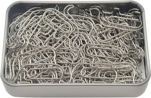 Cute Elephant Shaped Paper Clips Bookmarks, Funny Office Supplies Elephant Gifts for Women Men Coworkers Teachers, Silver 60 Pcs in Kuwait