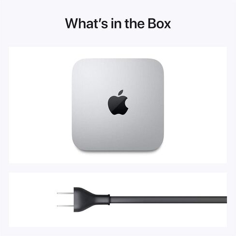 2020 Apple Mac Mini مع شريحة M1 مع وحدة معالجة مركزية 8 النواة (16 جيجابايت، 1 تيرابايت SSD) فضي - (متجدد) in Kuwait