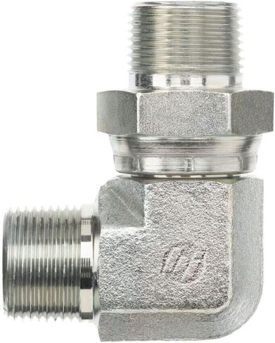 Brennan Industries 5700-06-06-FG تركيب أنبوب الكوع من الفولاذ المطروق 90 ​​درجة، 3/8"-18 NPTF x 3/8"-18 NPTF in Kuwait