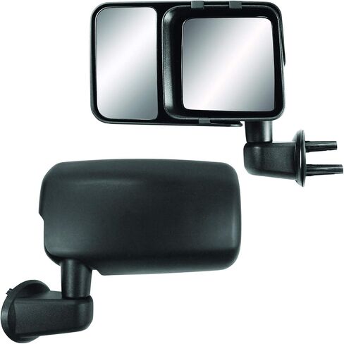 Snap & Zap Custom Fit Towing Mirror Pair for Jeep Wrangler, Wangler JK in Saudi Arabia