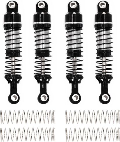 AMK TRX4M Shocks 52mm Metal Adjustable Absorber Springs Hydraulic Threaded Damper for 1/18 RC Crawler TRX4M Upgrades in Saudi Arabia