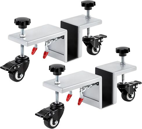 KodMtiz Door Installation Kit, Heavy Duty Door Board Dolly for 1-3/8" and 1-3/4" Pre-Hung, Slab, and Front Doors, Stainless Steel Installation Tool Kit for Commercial & Residential Use in Kuwait