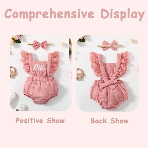 ملابس عيد ميلاد طفلة عمرها عام واحد من Aslaylme ملابس عيد الميلاد الأول لعيد الميلاد الأول من الدانتيل in Kuwait