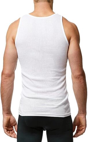 New Balance Men's Cotton Performance Rib Tank Top (Pack of 4) in Saudi Arabia