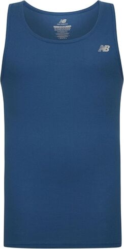 New Balance Men's Cotton Performance Rib Tank Top (Pack of 4) in Saudi Arabia