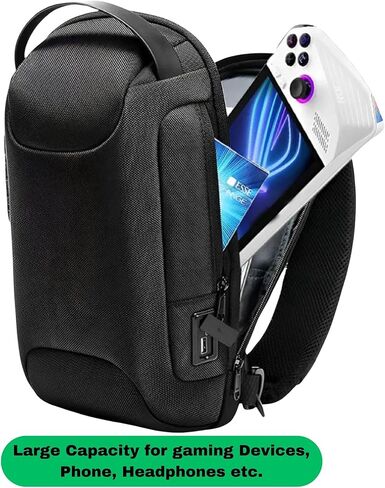 حقيبة كتف كروس لملحقات Steam Deck - وحدة تخزين Asus Rog Ally أو Nintendo Switch - حقيبة حزام للسفر in Kuwait