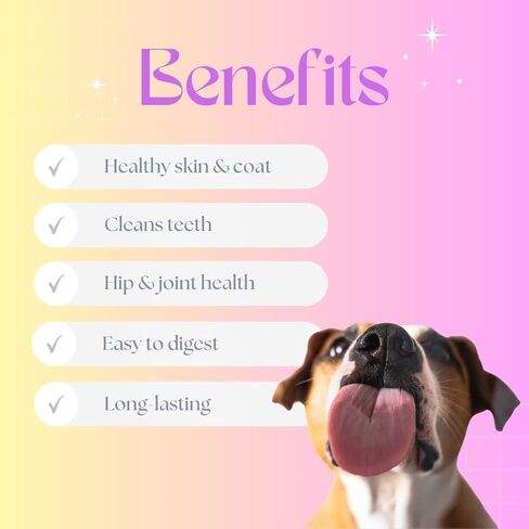 أعواد الكولاجين الطبيعية من BFF Pet Supply - أعواد مضغ للكلاب مقاس 6 بوصات - 100% من لحم البقر الذي يتغذى على العشب، رائحة منخفضة، مكون واحد، مكافآت خالية من الجلود الخام - 5 قطع in Kuwait