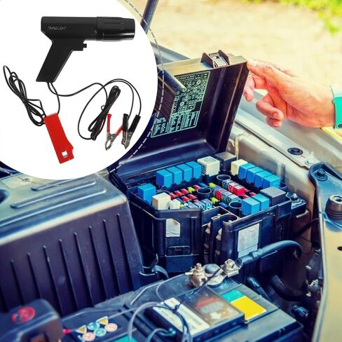 Automotive Digital Timing Light for Engine Repair Inductive Strobe Ignition Tester Compatible Cars and Motorcycles Precision Timing Measurement Tool in Saudi Arabia