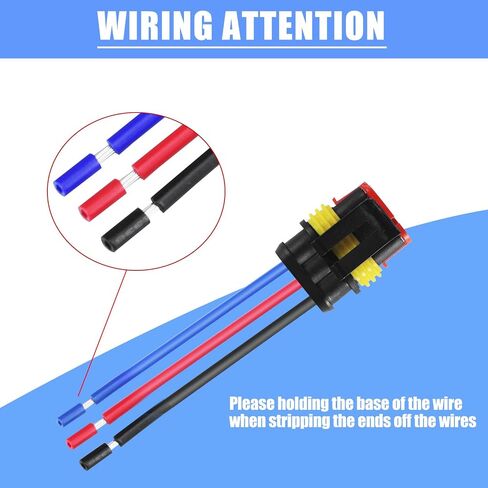 MUYI 10 Kit 2 Pin Way Waterproof Electrical Connector 1.5mm Series Terminals Water Resistend in Saudi Arabia