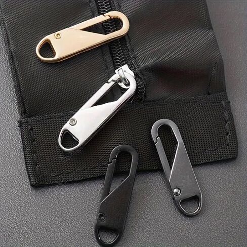 4PCS Zipper Head Replacement for Travel Bags, Clothing and Handicrafts - Easy Install, Detachable, 4colors in Saudi Arabia
