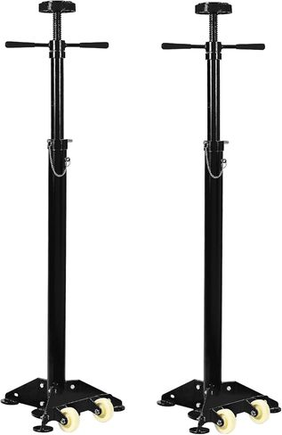 2PACK Underhoist Support Stand, 3/4 Ton Jack Stand, Under Hoist Stand for Vehicle Lifting & Support, 1655Lbs Capacity, Lifting from 38.4 to 75.4Inch, in Kuwait