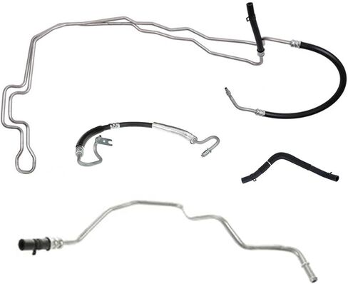 Power Steering Pressure Hose Return Hose Replacement Parts For Chevrolet Malibu LT LTZ 08-12 3.6L in Saudi Arabia