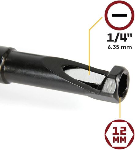 Jam Nut Valve Adjustment Tool, Stainless Steel 12mm Lock Nut with 7 1/2in Handle, Versatile Fit, Ergonomic Design for Japanese car Engines in Saudi Arabia