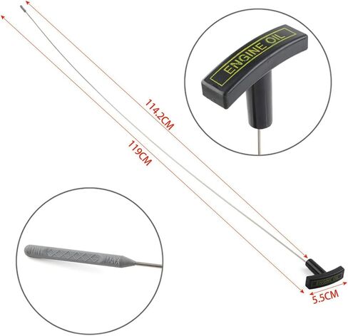 1190mm Car 6.0L Dipstick for Ford F-250 F-350 F-450 F-550 Super Duty 2003-2007 for Excursion 2003-2006 3C3Z6750AA in Saudi Arabia