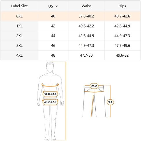 6-Pack Men's Boxer Briefs, Striped Shorts Underwear Mid Waist Stretch Trunk Comfort Breathable Briefs in Saudi Arabia