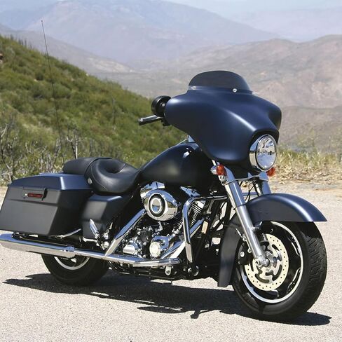 مسامير الزجاج الأمامي للدراجات النارية، مسامير هدية للزجاج الأمامي متوافقة مع Harley Davidson Street Glide Electra Glide Ultra Classic Ultra Limited Tri Glide 1996-2013، كروم in Kuwait
