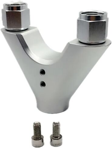 044 محول خزان الوقود المزدوج المزدوج لمضخة الوقود -8AN -10ORB نظام إمداد الوقود (فضي) in Kuwait