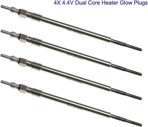 4X Glow Plugs 4.4V Fit For Chrysler Fit For Delta 300C For Jeep Renegade For Fiat Sedici Scudo Linea Tipo 1.6 2.0 D CRD Multijet 55200755 68147404AA in Saudi Arabia