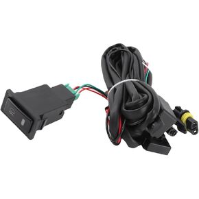 طقم مرحل مفتاح إضاءة الضباب LED العالمي من CHICIRIS، مجموعة أسلاك OnOff عالية الأداء لمعظم المركبات in Kuwait