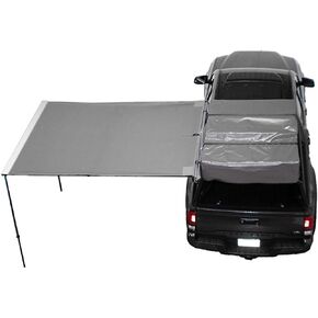 Roof Rack Awning | Nomadic 2.5 | 98.5 x 101.5 in 69 sq ft Coverage | Poly-Cotton Fabric | Black Bag Awning | Manual Operation | Includes Aluminum Poles in Kuwait