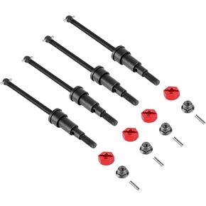 GLOBACT #45 Steel CVD Driveshaft RC Drive Shafts Set for Arrma 1/18 Granite Grom 1/14 Typhon Grom 1/18 RC Monster Truck Buggy Upgrade Replace ARA311198 in Kuwait