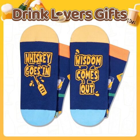 Zmart Funny Crazy Socks for Women Men, Boba Bubble Milk Tea Gifts for Teen Girls Boba Socks, Gifts for Drinkers in Kuwait