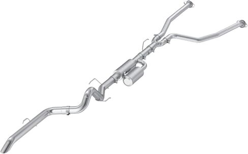 MBRP 22-25 Toyota Tundra 3.4L 3in Cat Back Single Rear Turn Down - T304 in Saudi Arabia