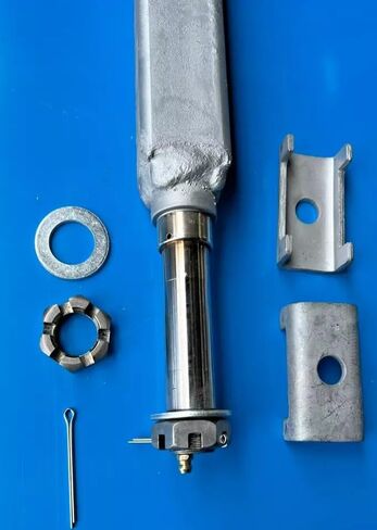 Boat Trailer Axle 47 1/2" Hub Face 2" Square Hot Dipped Galvanized 2,500 lb with Hardware in Kuwait