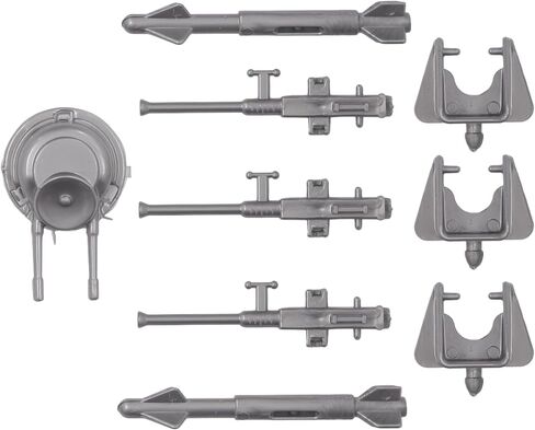 TimMee Plastic Army Men Hercules AC-130 Weapons Silver-Gray Replacement Parts US in Saudi Arabia