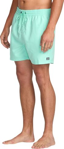 Billabong Men's Standard All Day Overdye Layback Elastic Waist Boardshort, 17 Inch Outseam in Kuwait