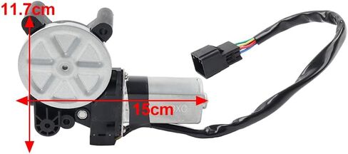 Cnsodo15 1 Pair CVH500040 Window Regulator Assembly Electric Power Front Car Accessories Metal Left & Right Front For Land Rover LR2 Sport Utility 2006-2015 in Saudi Arabia