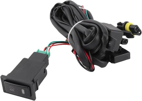 طقم مرحل مفتاح إضاءة الضباب LED العالمي من CHICIRIS، مجموعة أسلاك OnOff عالية الأداء لمعظم المركبات in Kuwait