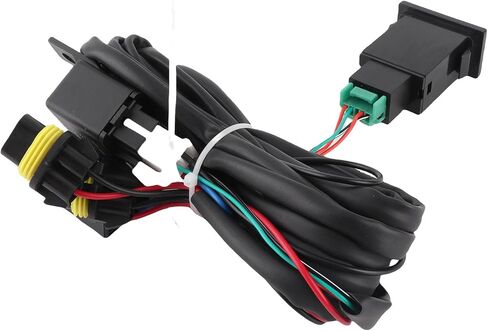 طقم مرحل مفتاح إضاءة الضباب LED العالمي من CHICIRIS، مجموعة أسلاك OnOff عالية الأداء لمعظم المركبات in Kuwait