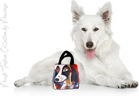 Pawtrait Purse Imagine Picasso in fashion—Pawcasso's Pawsh Purse Collection turns plush toys into wearable art for pets. Vibrant, stylish, and playful, these chic purses redefine pet fashion and fun! in Saudi Arabia