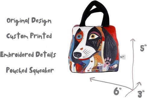 Pawtrait Purse Imagine Picasso in fashion—Pawcasso's Pawsh Purse Collection turns plush toys into wearable art for pets. Vibrant, stylish, and playful, these chic purses redefine pet fashion and fun! in Saudi Arabia