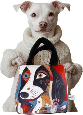 Pawtrait Purse Imagine Picasso in fashion—Pawcasso's Pawsh Purse Collection turns plush toys into wearable art for pets. Vibrant, stylish, and playful, these chic purses redefine pet fashion and fun! in Saudi Arabia