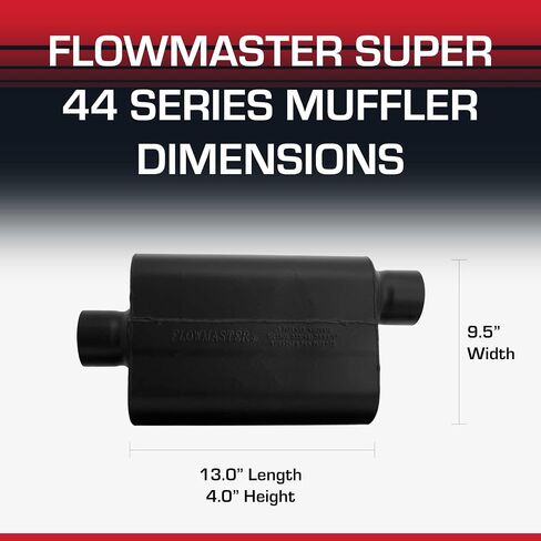 Flowmaster 9430452 Super 44 Series Chambered Muffler in Saudi Arabia