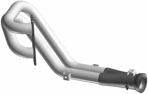 Polaris 1262319-489 Powder Black Weld Pipe Exhaust 2013-2014 Ranger 4 S RZR 800 in Saudi Arabia