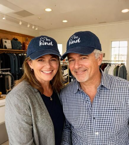 قبعة بيسبول هيب هوب قطنية عصرية مطرزة للجنسين من Waldeal Be Kind in Saudi Arabia