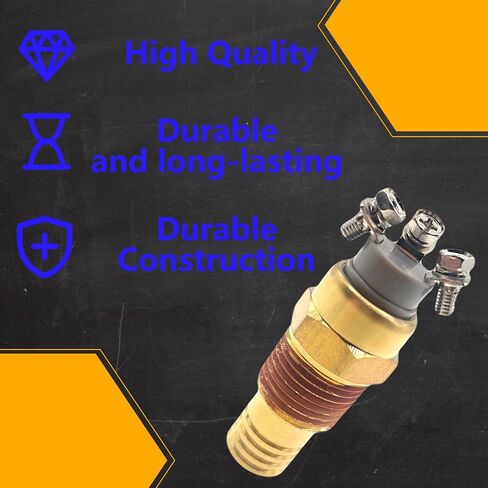 195 Degree Temperature Switch 8037050P, 1/2" NPT NO/NC Fan Clutch Control Sensor for Truck Trailer Bus, Replaces NAV 1685132C92 in Saudi Arabia