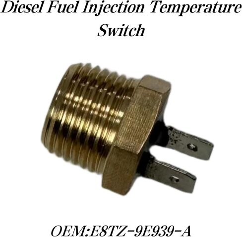 Diesel Engine Temp Sensor Switch Compatible with Ford 7.3L F150 F250 F350 F450 1983-1994 Replaces E8TZ-9E939-A Fuel Injection Temperature Sender in Saudi Arabia
