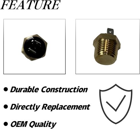 Diesel Engine Temp Sensor Switch Compatible with Ford 7.3L F150 F250 F350 F450 1983-1994 Replaces E8TZ-9E939-A Fuel Injection Temperature Sender in Saudi Arabia