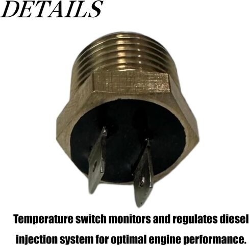 Diesel Engine Temp Sensor Switch Compatible with Ford 7.3L F150 F250 F350 F450 1983-1994 Replaces E8TZ-9E939-A Fuel Injection Temperature Sender in Saudi Arabia