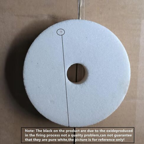 1pc Ceramic Bottom Grinding Stone 3.94inch Round Polished Stone Tool Grinding Ceramic Cleaning Bottom Sticky Glaze Special Pottery Tool 100/300g in Saudi Arabia
