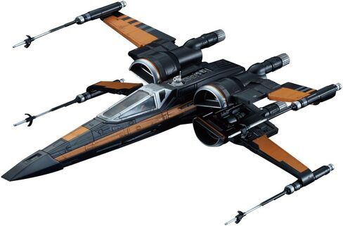 BANDAI Hobby Star Wars 1/72 Poe's X-Wing Fighter The Force Awakens Building Kit in Saudi Arabia
