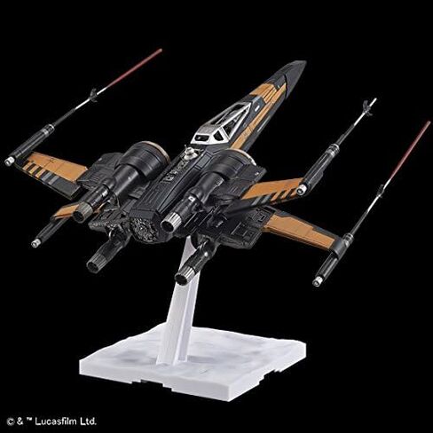 BANDAI Hobby Star Wars 1/72 Poe's X-Wing Fighter The Force Awakens Building Kit in Saudi Arabia