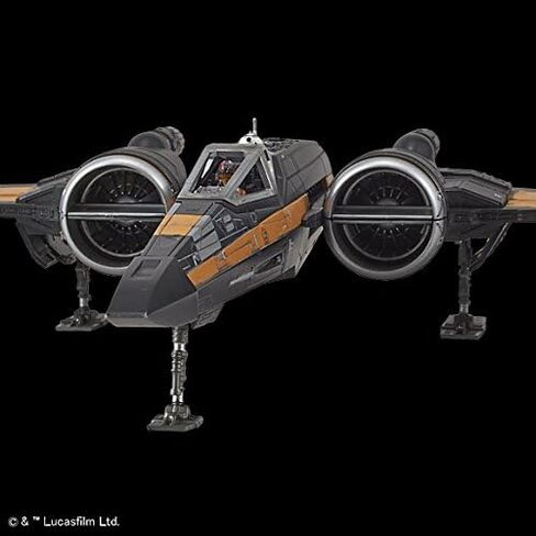 BANDAI Hobby Star Wars 1/72 Poe's X-Wing Fighter The Force Awakens Building Kit in Saudi Arabia
