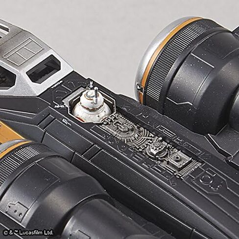 BANDAI Hobby Star Wars 1/72 Poe's X-Wing Fighter The Force Awakens Building Kit in Saudi Arabia