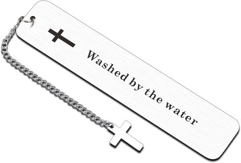 Baptism Gifts for Girl Boys Bookmark Gift for First Communion Christening Gifts for Goddaughter Godson Godchild Baby Girl Adult Baptism Gifts for Women Men Friends Catholic Gifts Religious Bookmarks in Kuwait